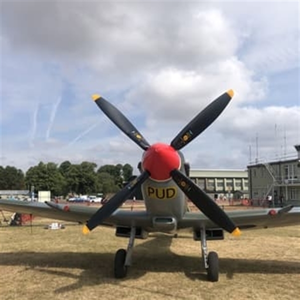 Customer Photo of Wing to Wing with a Spitfire (Squadron Leader)